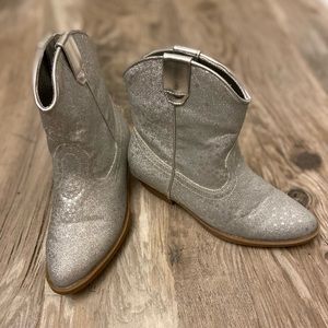 Tucker + Tate glitter western boot. Size 13
